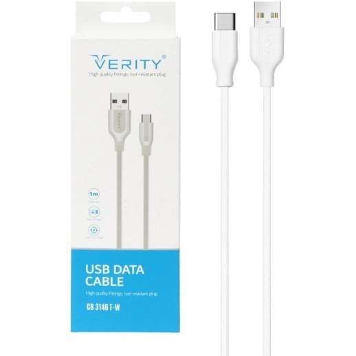 کابل تبدیل USB به USB-C وریتی مدل CB3146T-W