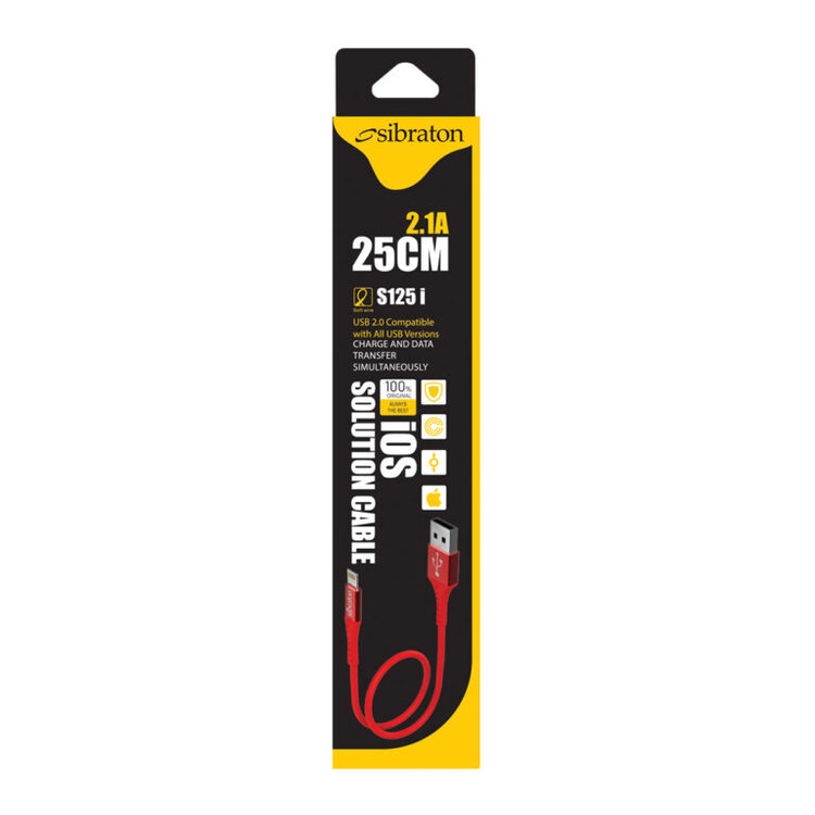 کابل لایتنینگ سیبراتون مدل S125i