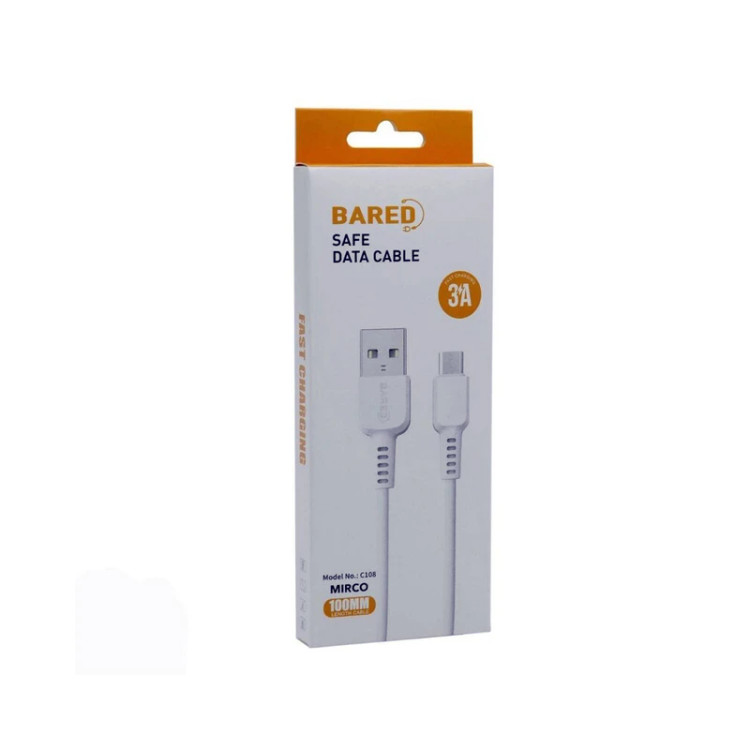 کابل تبدیل USB به MicroUSB بارد مدل 3A طول 1 متر