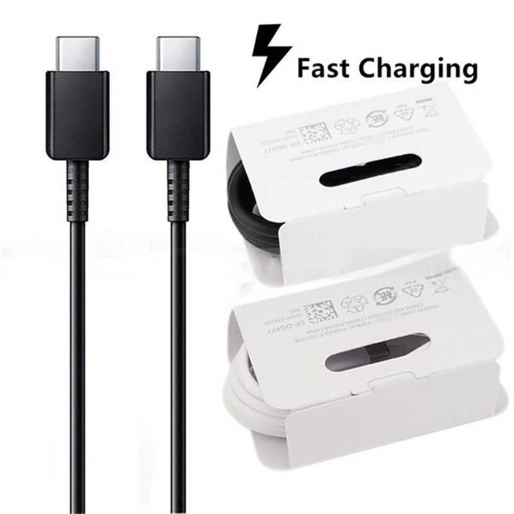 کابل شارژ سامسونگ فست شارژ تایپ سی به تایپ سی Samsung Type C Cable EP-DG977