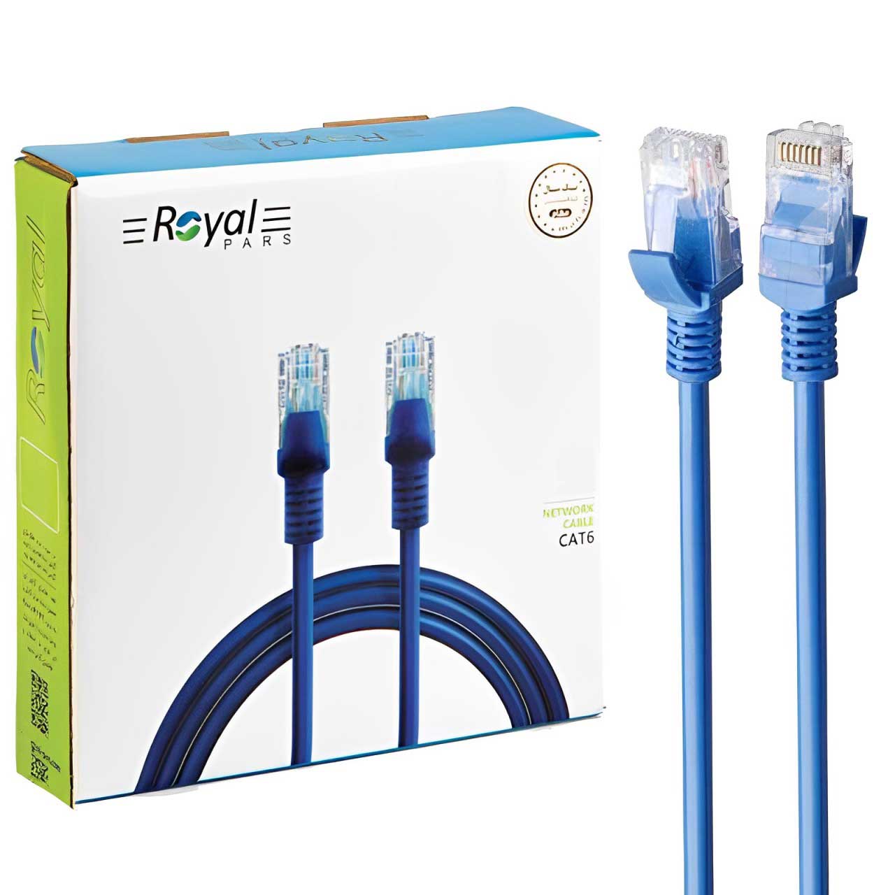 کابل شبکه CAT6 طول 15 متر ROYAL