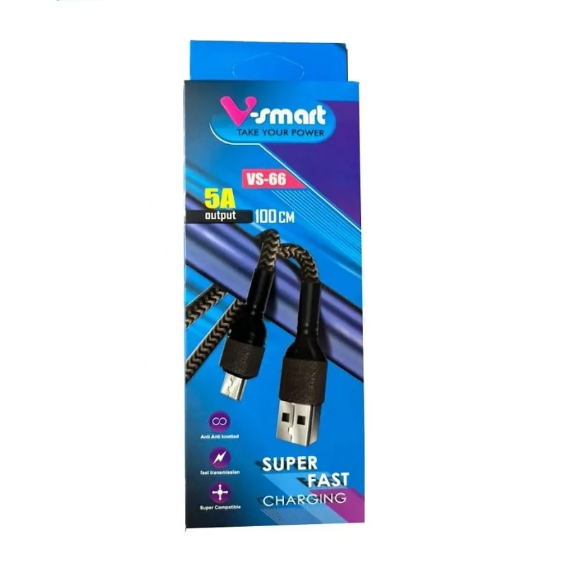 کابل تایپ سی وی اسمارت برزنتی مدل VS-66